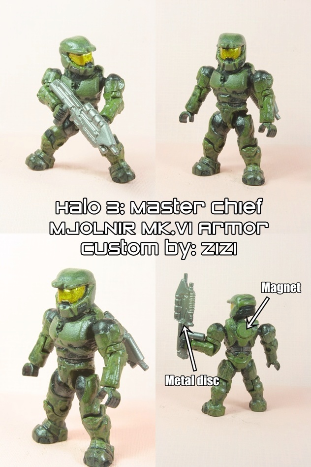 Micromatsing: Toyworks: Halo 3: Master Chief Mini Figure