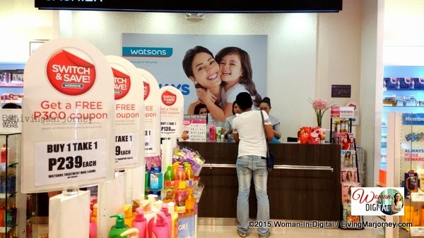  Switch and Save: Shopping with Tessa Prieto at Watsons
