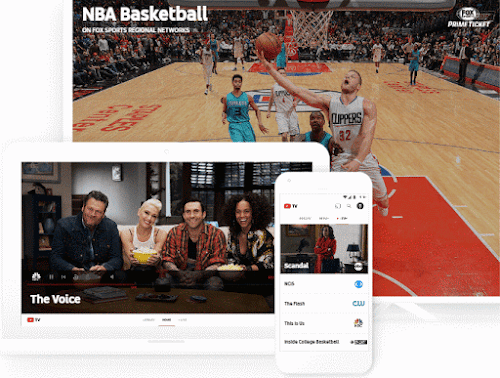 ماهي خدمة YouTube TV من شركة جوجل