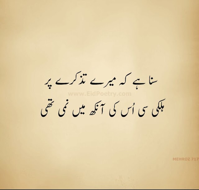 Urdu Sad Poetry Shayari For Lovers EidPoetry