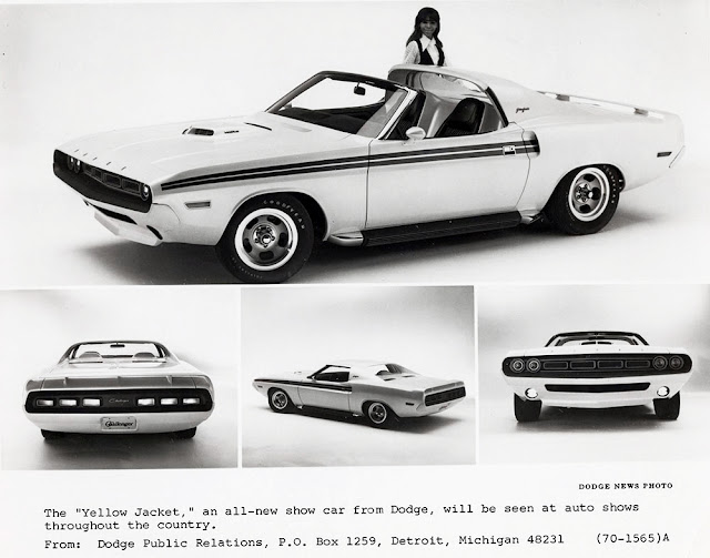 Just A Car Guy the Dodge Yellow Jacket, a specialbuild tripleblack 4