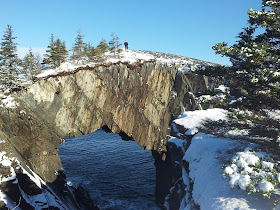 On Eastcoast trail, and some winter.