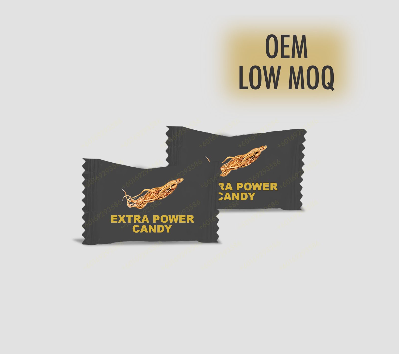 Male Enhancement Station Extra Power Ginseng Booster Energy Candy Your