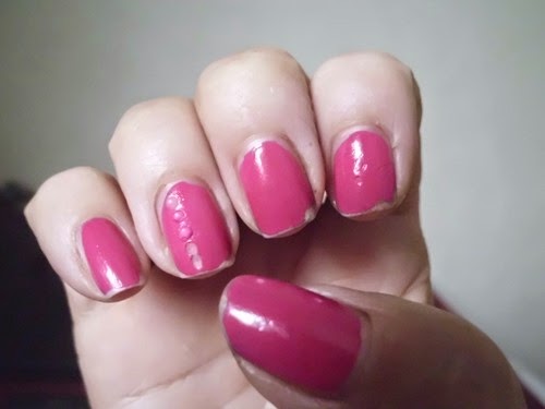 manicura rosa