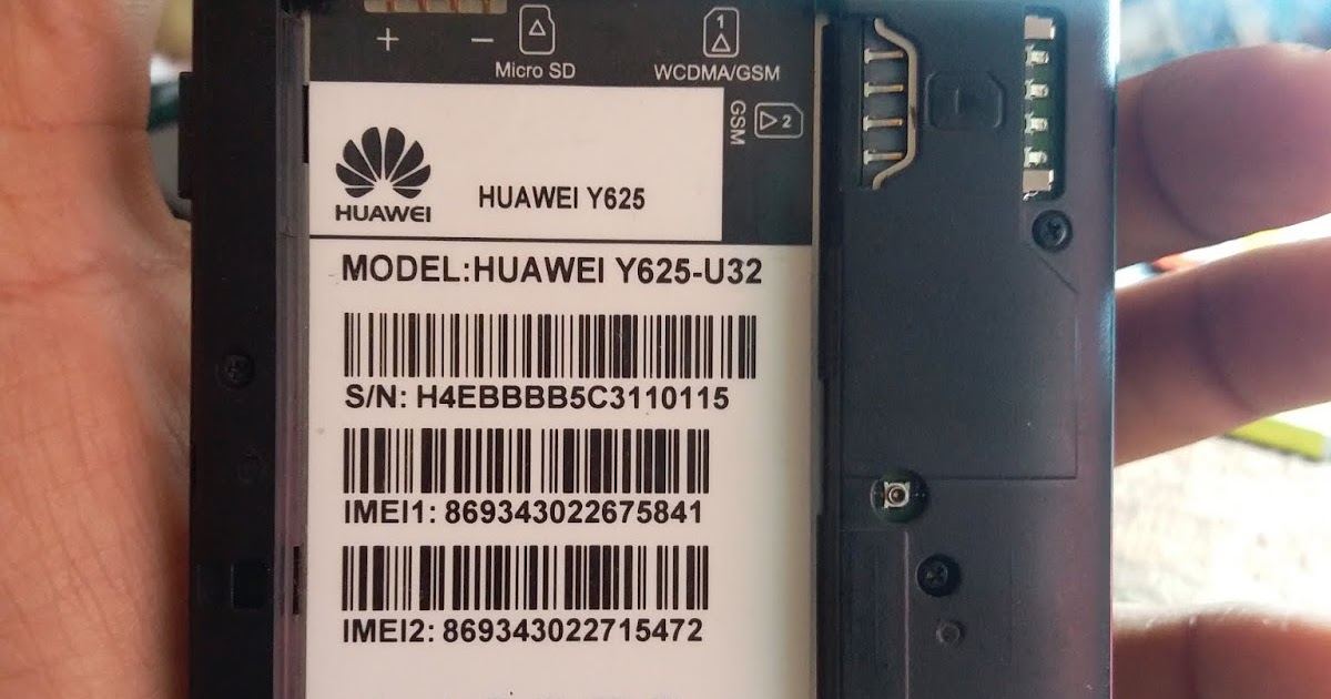 Huawei Y625U32 Huawei Y625U32_V100R001C567B108 Firmware 100 Tested