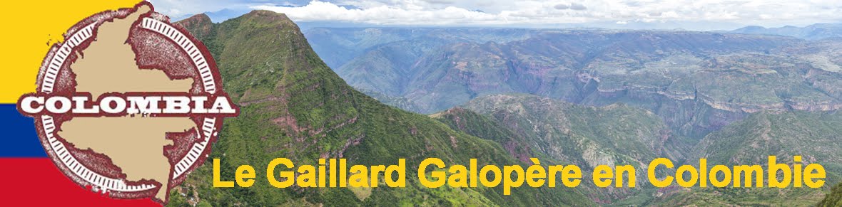 Le Gaillard Galopère en Colombie