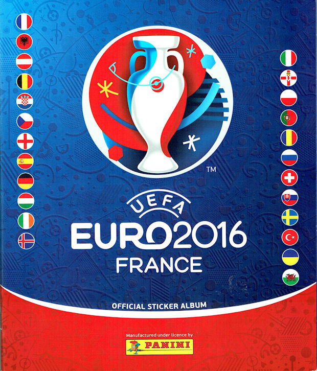 Coca Cola McDonalds PANINI Euro 16 France 2016 Komplettset Hardcover Album
