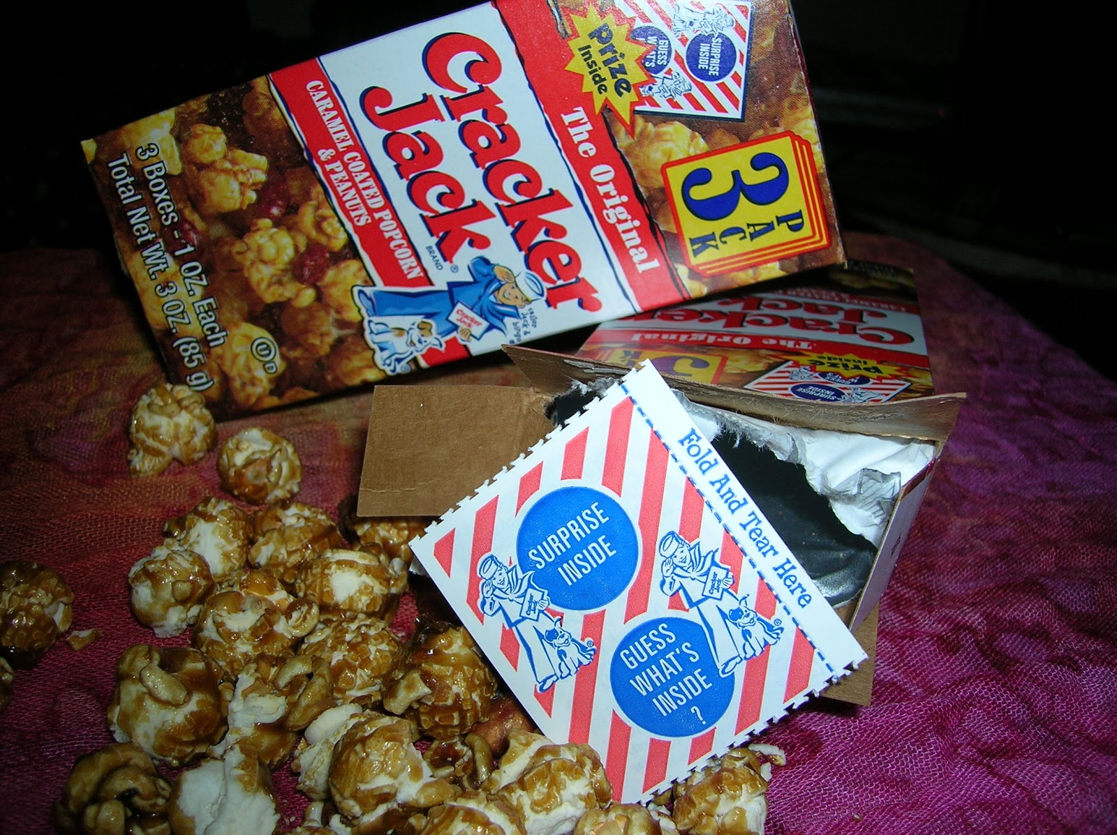 Foodies, Forks and Leeks Cracker Jacks kind of look like Black Eyed