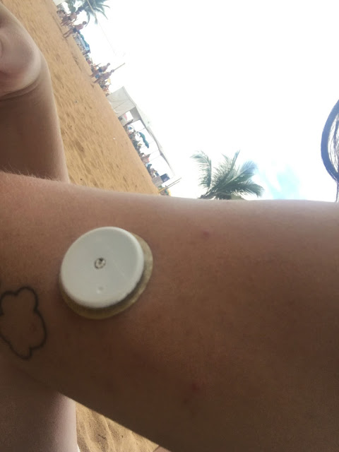 sensor libre no braço soltando devido ao protetor solar