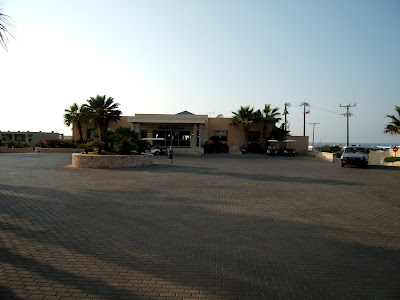 stella hotel main gate and reception building