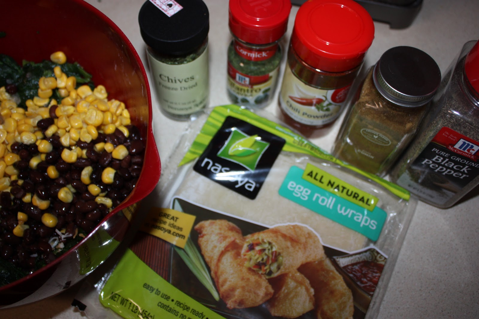 Olive The Ingredients: Baked Southwest Egg Rolls