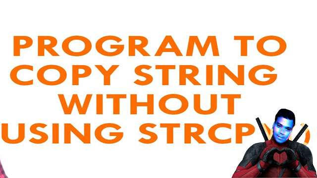 Copy Of String In C Program