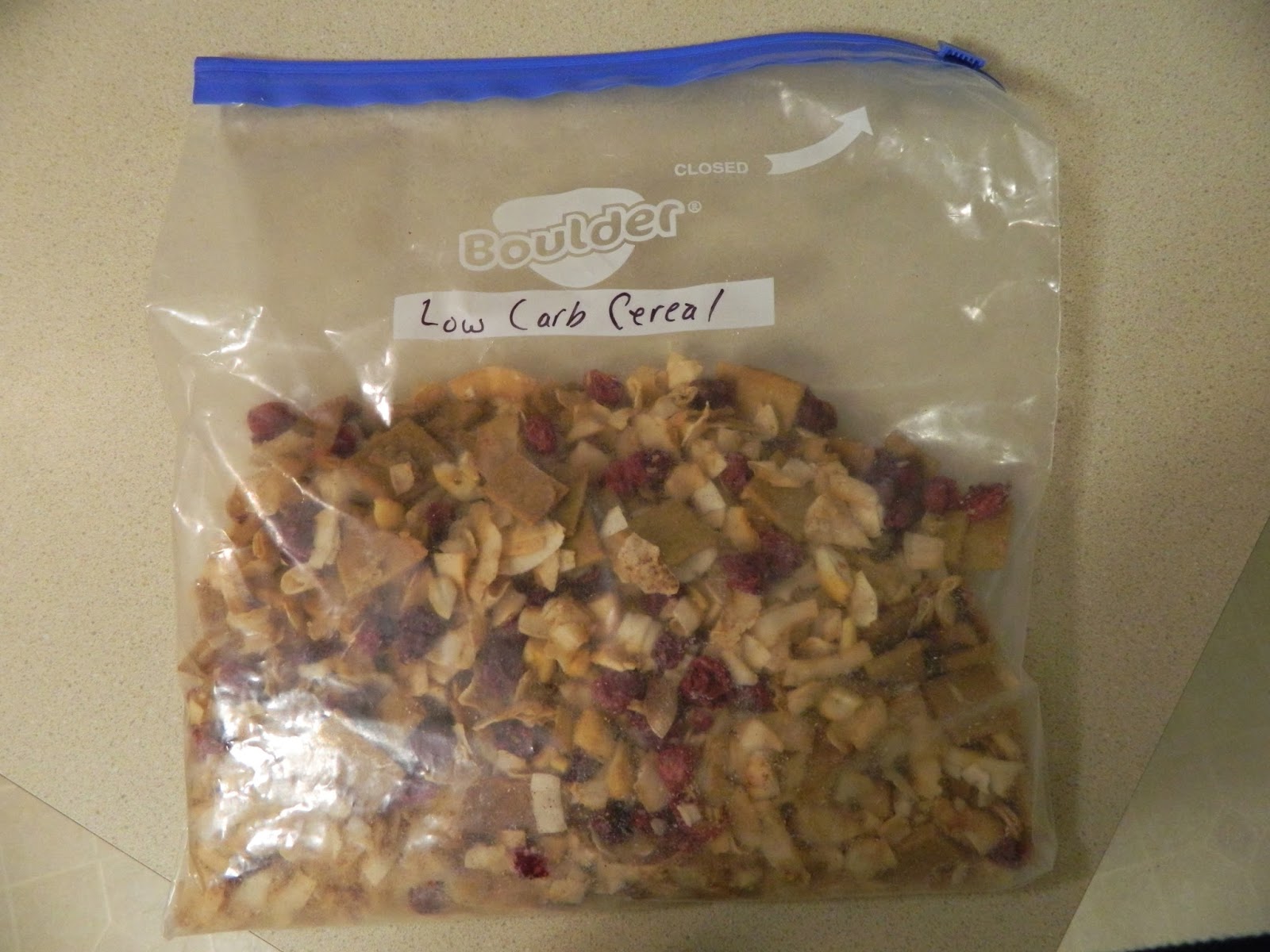 Ginny's Low Carb Kitchen HOMEMADE COLD CEREAL, SF, GF, LC