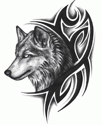 Wolf Tattoo Designs Free on Free Design Wolf Tattoo