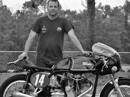 Smoke and Throttle: Randy Hoffmans Velo-Manx KTT Ahrma racer.