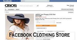 Facebook Clothing Store – Facebook Marketplace