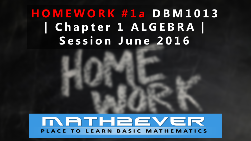 Algebra 1a homework help