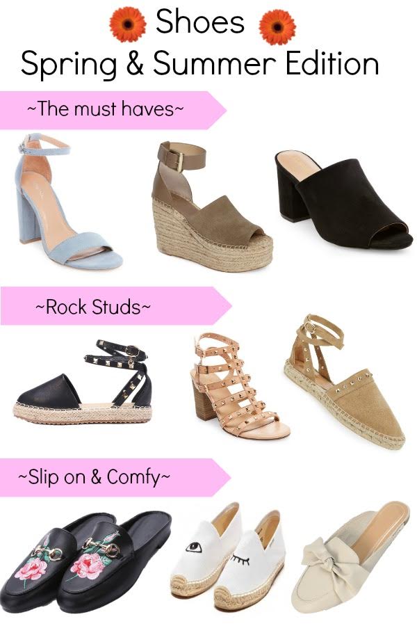 rockstud shoes, valentino shoes, target heels, espadrilles, slip on shoes, mules