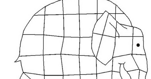 85 Elefant Elmar Malvorlage Kostenloser | schmuselinchen