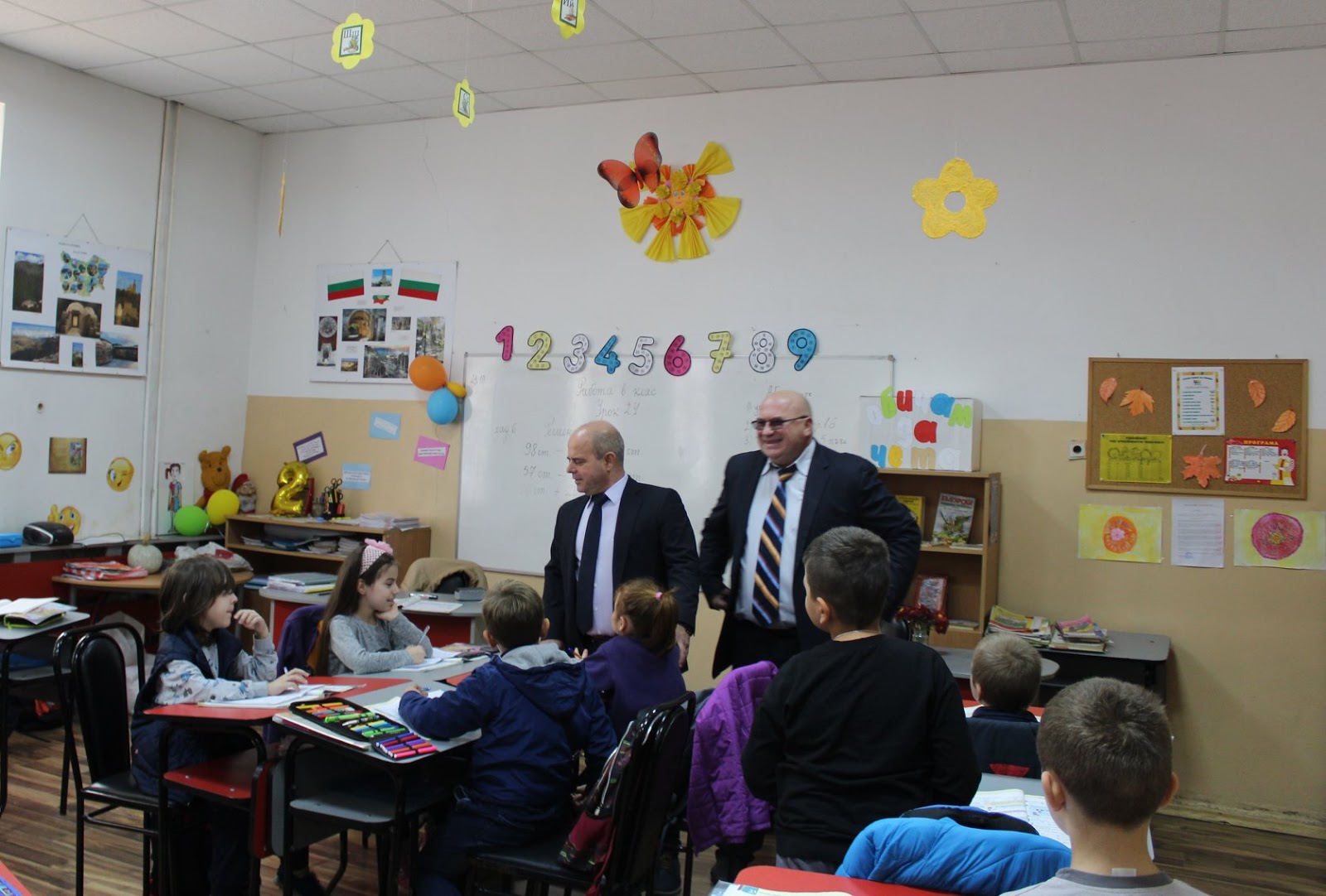 Kmett Plamen Stoilov Poseti Ou Angel Knchev V Ruse