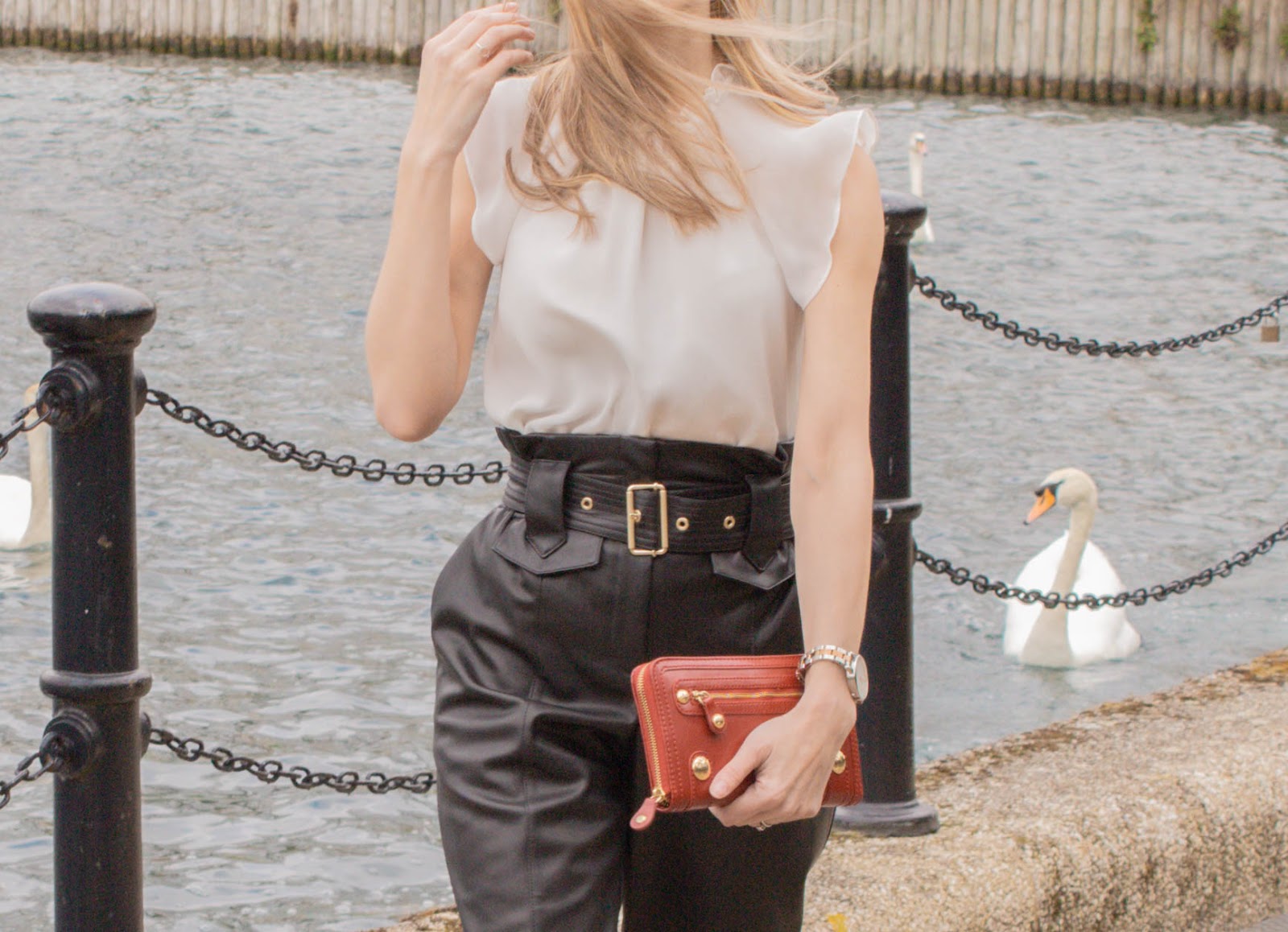 Faux Leather Trousers Outfit