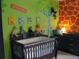 Dormitorios de bebé tema la jungla - Ideas para decorar dormitorios