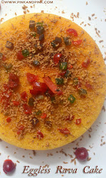 cake rava cooker pressure eggless vanilla recipes recipe