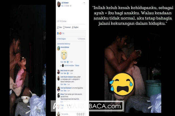 Sakit Langka Ibu Tega Tinggalkan Sejak Bayi, Perjuangan Ayah yang Merawat Bocah 7 Tahun ini Bikin Haru