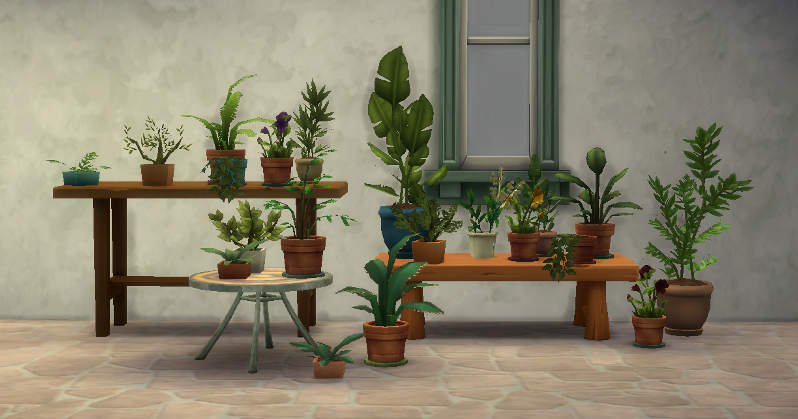 Sims 4 CC's - The Best: Plants by Gatochwegchristel