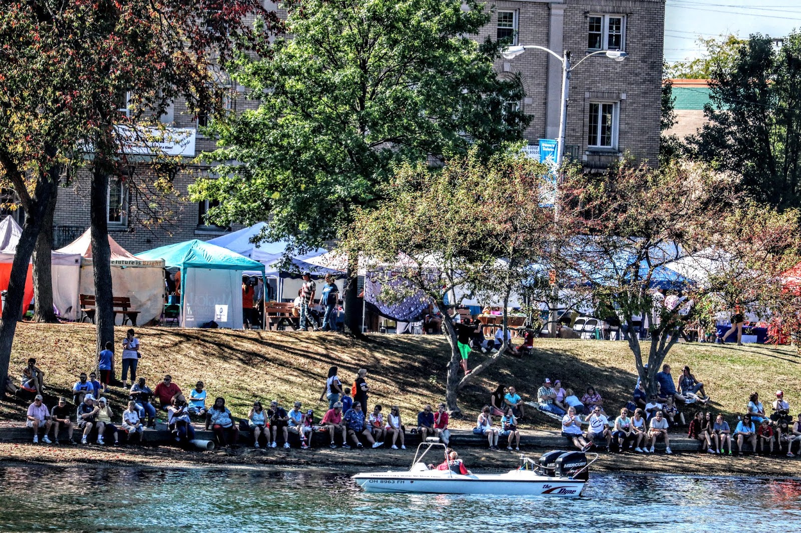 Crowds At The Mums Festival