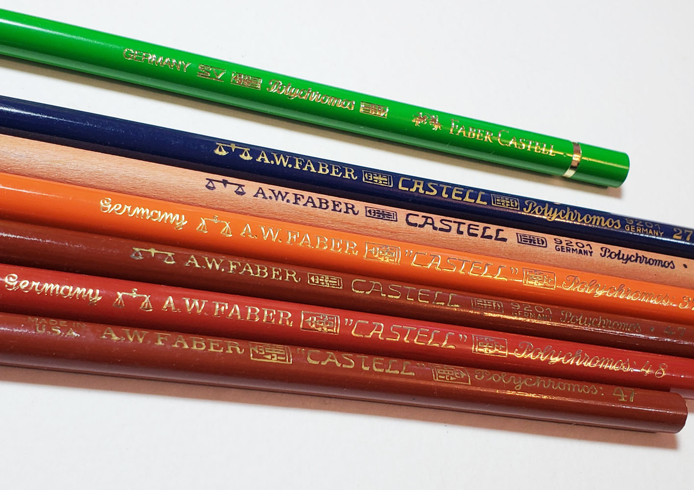 Fueled by Clouds & Coffee: Vintage Colored Pencils: A. W. Faber