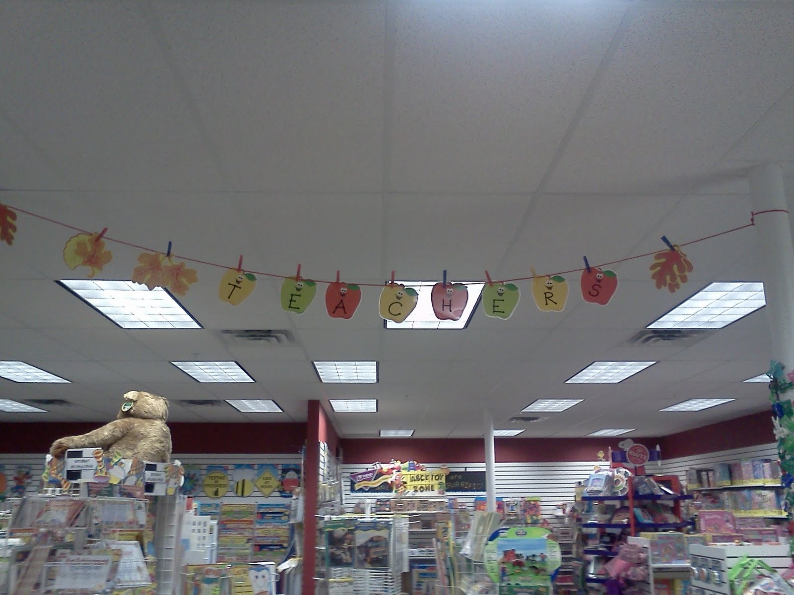 ABC & Toy Zone Clothesline Decorations