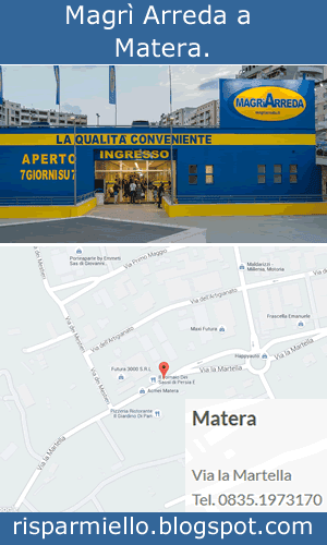Risparmiello: Catalogo negozi Magrì Arreda