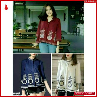 SPC195S46 Sunset Gamila Bhn Top Atasan Wanita | BMGShop