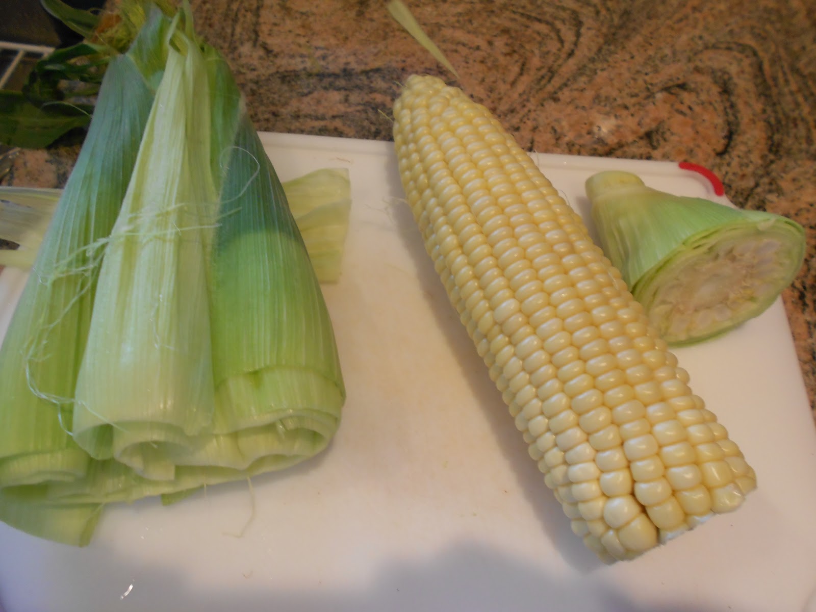 Eileen's Monterey Kitchen Easy way to remove husk from corn