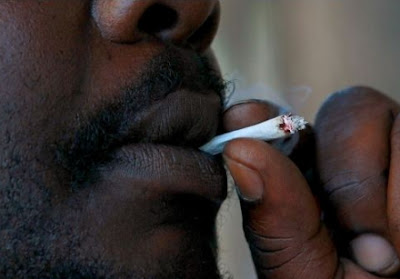 LASU student caught smoking indian hemp