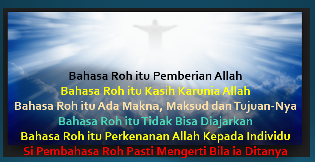 Konsekuensi Bila Memaksakan Diri Berbahasa Roh, Ini