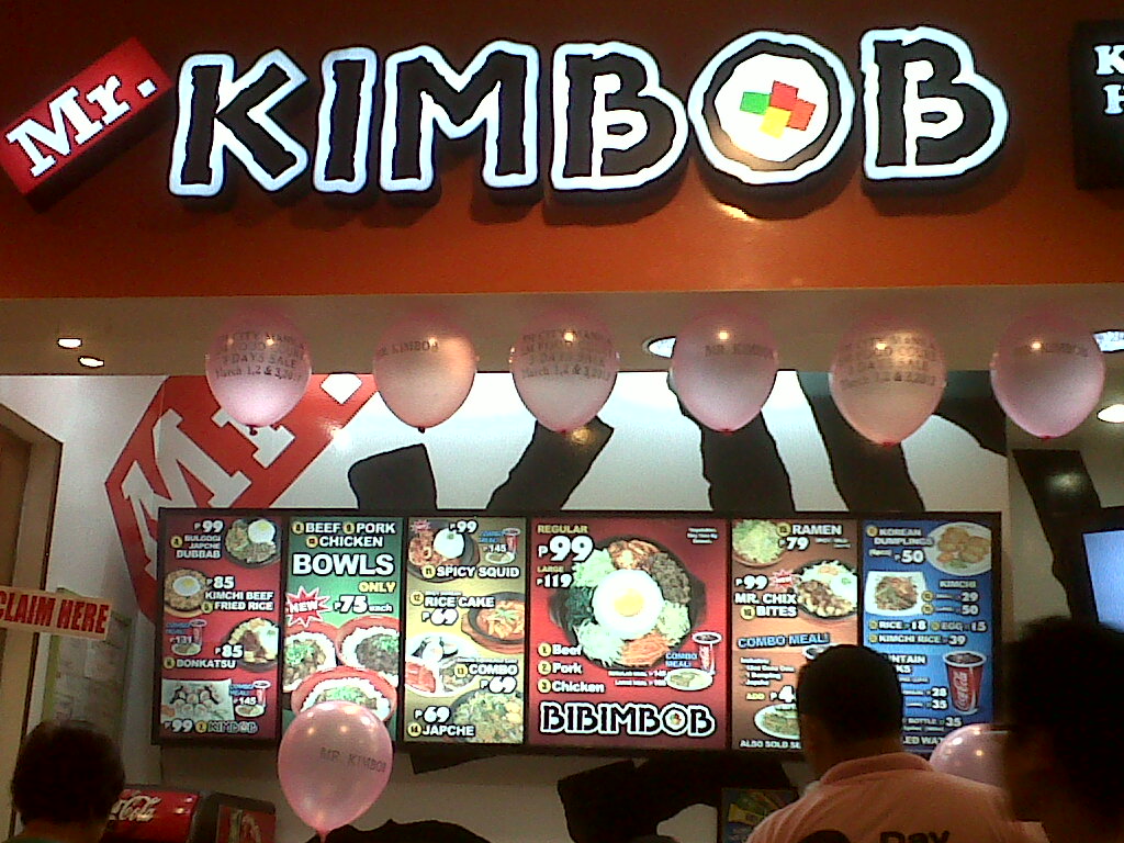 The Victorian Theorem Mr Kimbob Korean  Health Food 