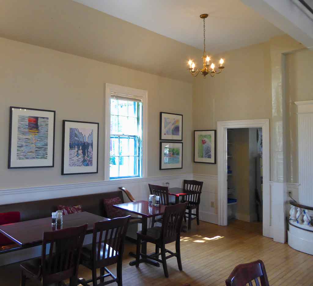 Maine Dining Room | art by paul sherman Maine Dining Room | art by paul sherman