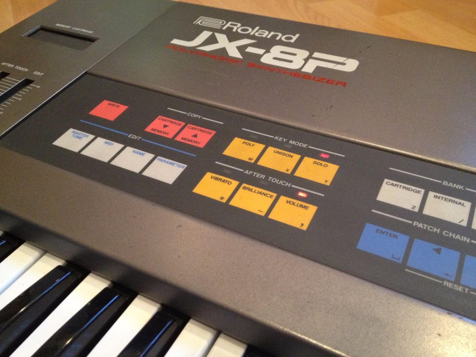 MATRIXSYNTH Roland JX8P Vintage Analog Polyphonic Synthesizer