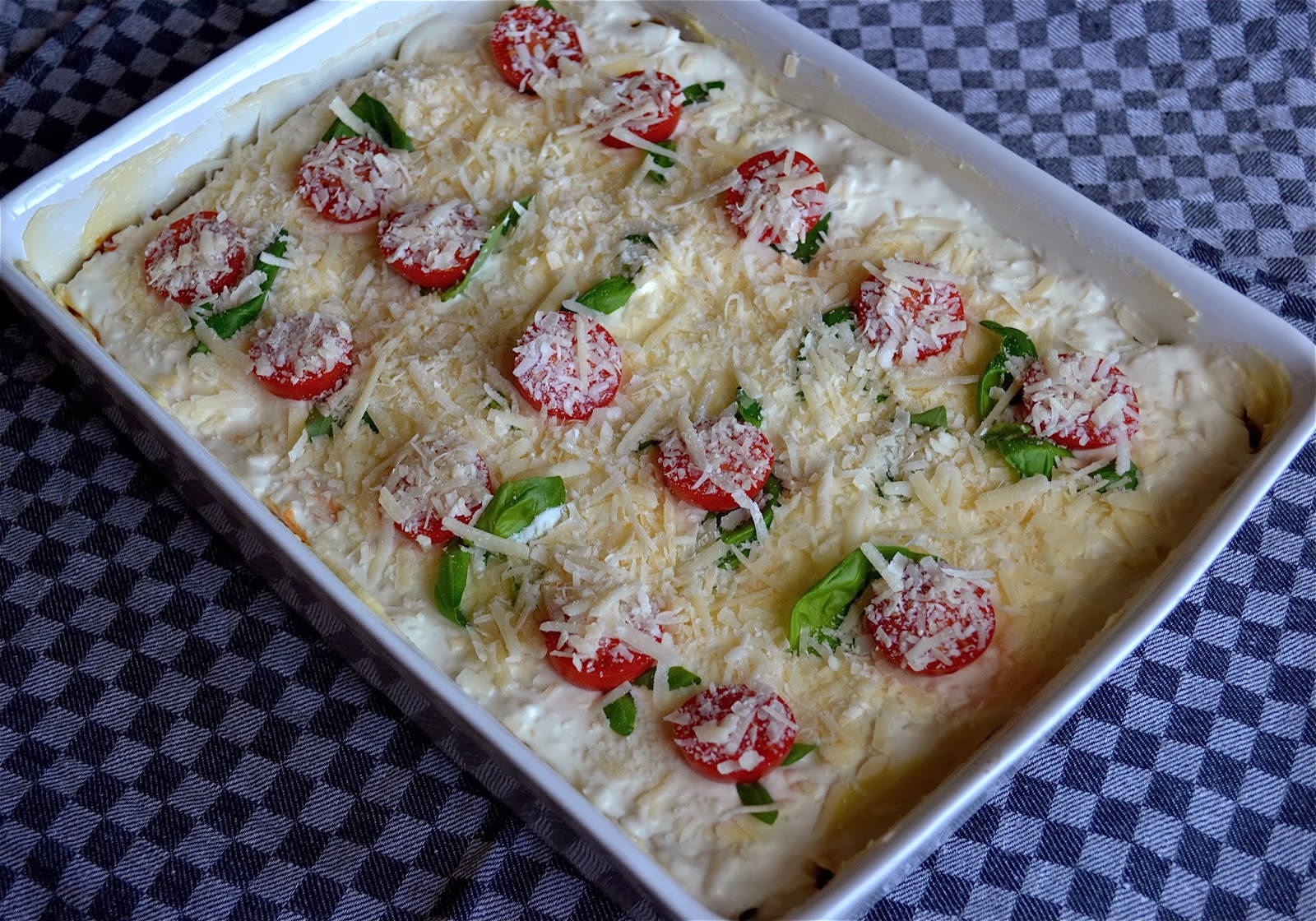 mmm recept Lasagne, nästan som Jamie Olivers