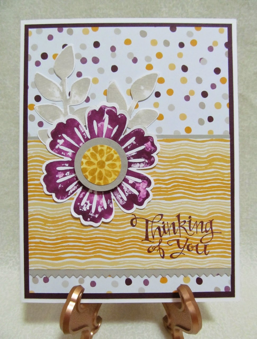 Savvy Handmade Cards Thinking of You Card