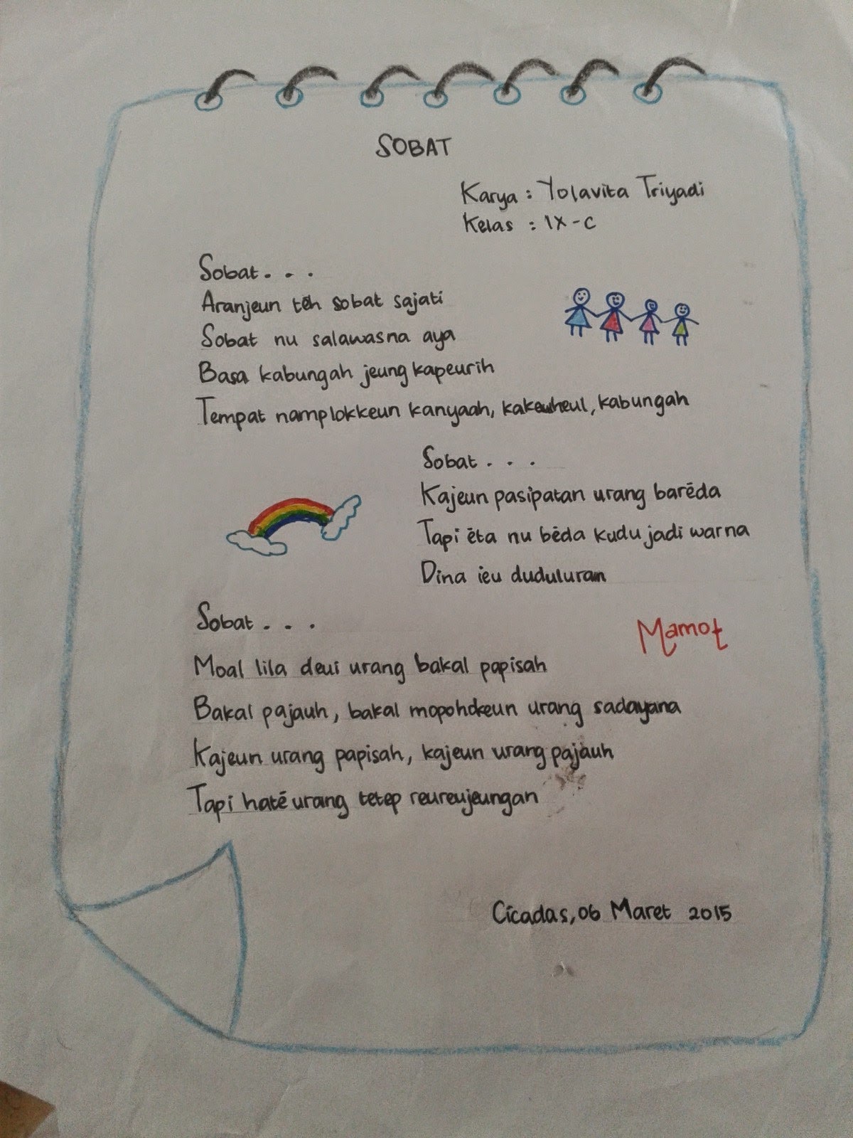 Puisi Dalam Bahasa Sunda Dan Artinya Masakan Dapur jpg (1200x1600)