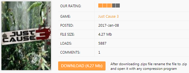 download just cause 3 trainer