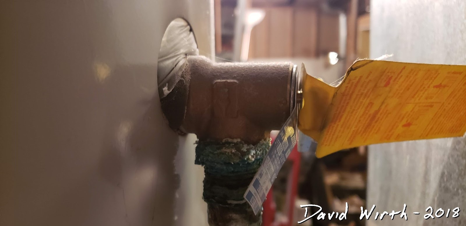 Hot Water Tank Fix Dripping T&P Valve