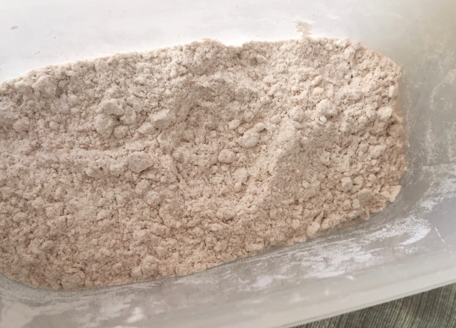 Homemade WholeGrain Baking Mix