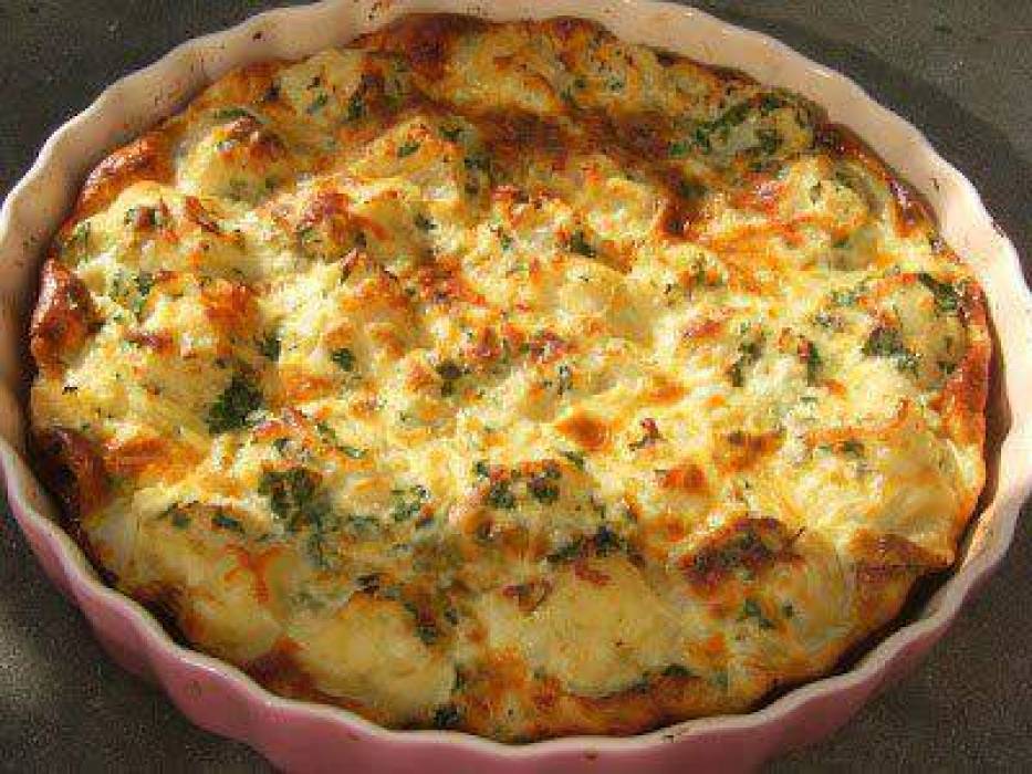 3ijjit Qarnabit (Cauliflower Omelet) LEBANESE RECIPES