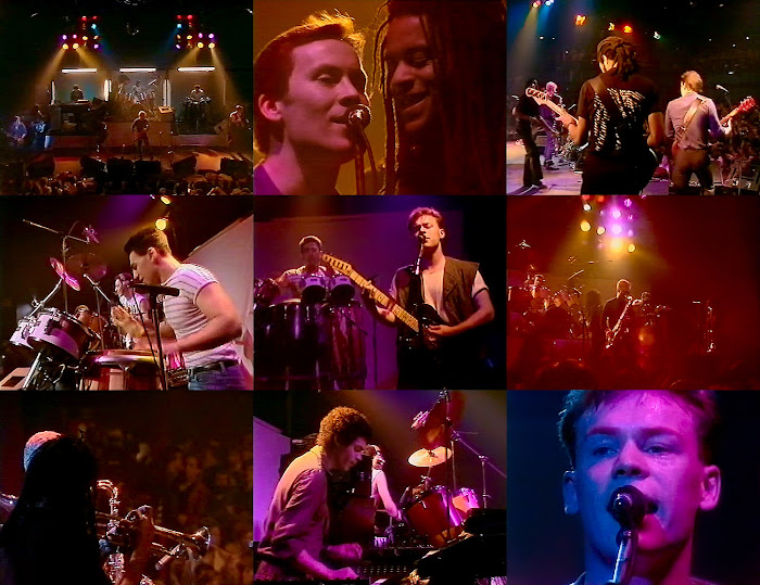 Compilation of live shots from UB40 performance in early 1983