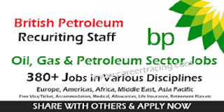 وظائف النفط والغاز في شركة بريتيش بتروليوم - وظائف البترول البريطانية