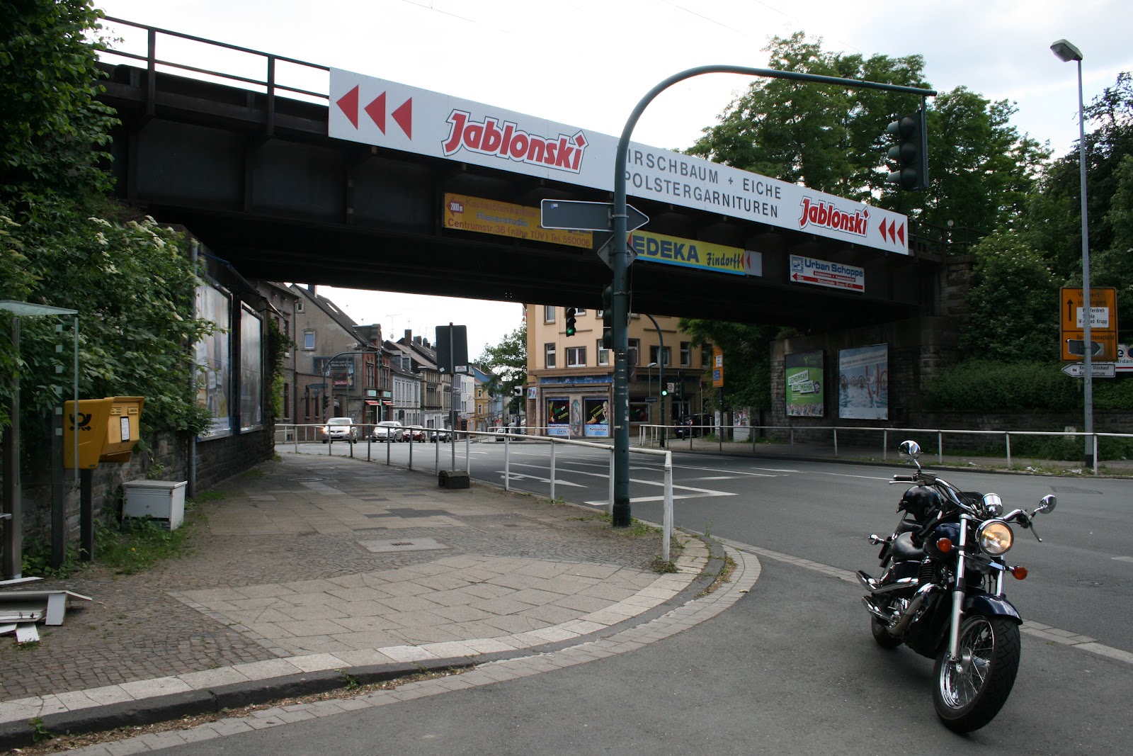 An und Einsichten während meiner Lebensreise Motorradtour durch Essen